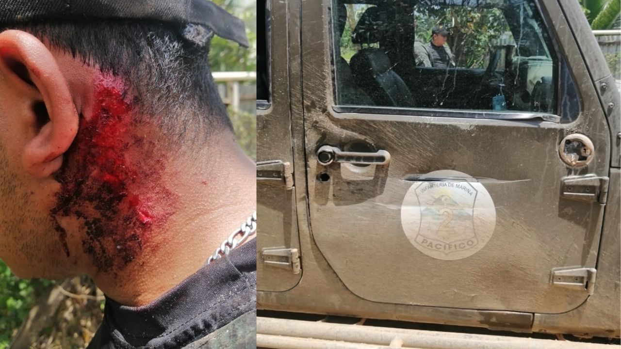 Supuestos delincuentes atacan a pedradas y balazos a militares hondureños en Colón