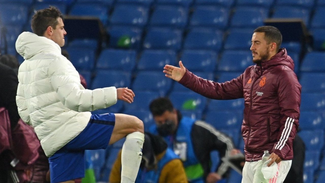 Eden Hazard se disculpa por el gesto tras la eliminación de Real Madrid en Liga de Campeones
