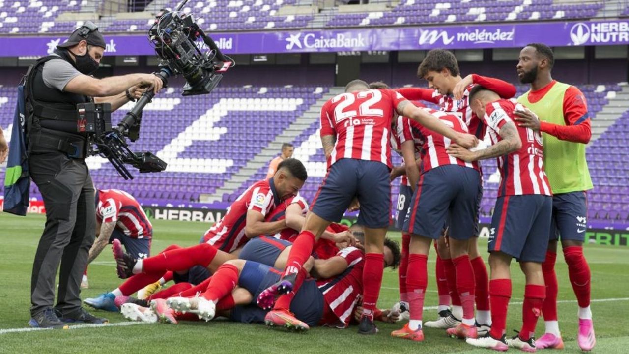 El Atlético es campeón de Liga al remotar contra el Valladolid