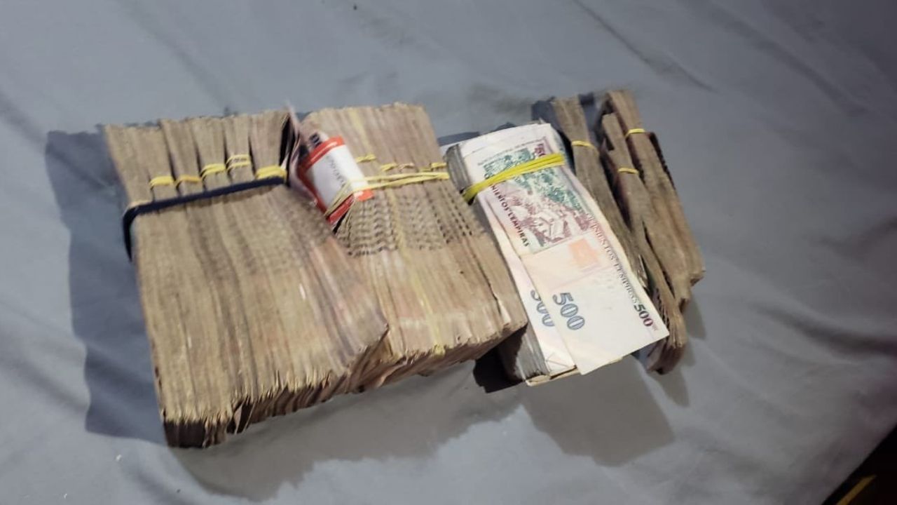 Hallan más de un millón de lempiras escondidos en una caleta en Omoa