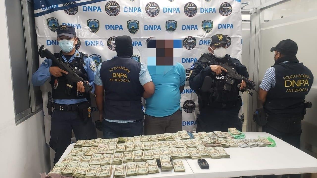 Hondureño es arrestado en posesión de más de 4 millones de lempiras