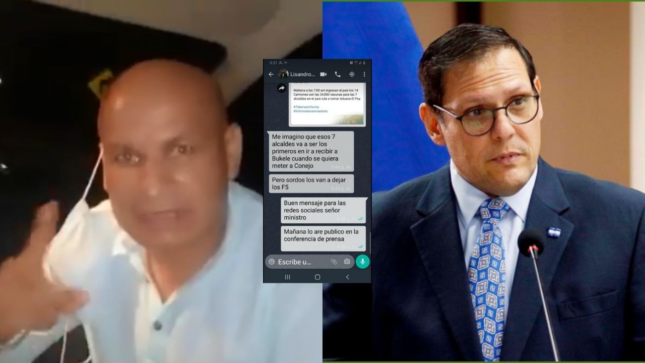 Alcaldes hondureños que solicitaron vacunas a El Salvador denuncian amenazas del canciller Lisandro Rosales; 'es falso', dice el funcionario