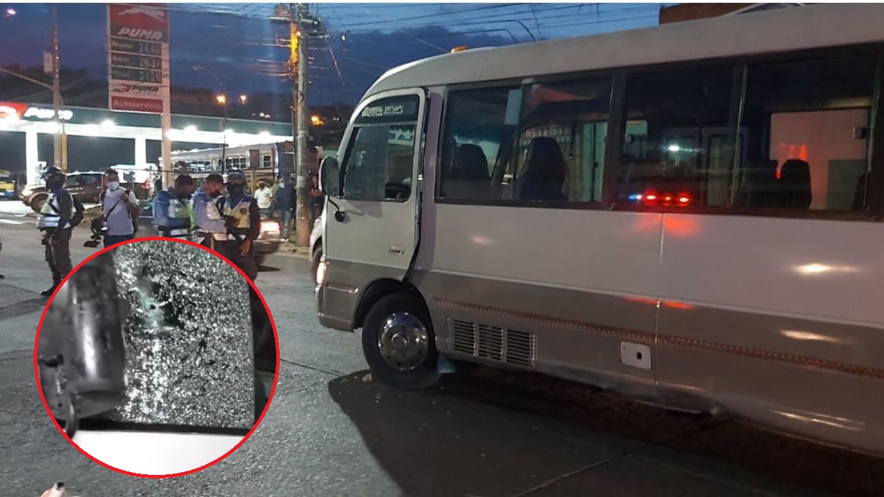 Atentan contra conductor de rapidito cuando se conducía con su madre y hermana en Comayagüela