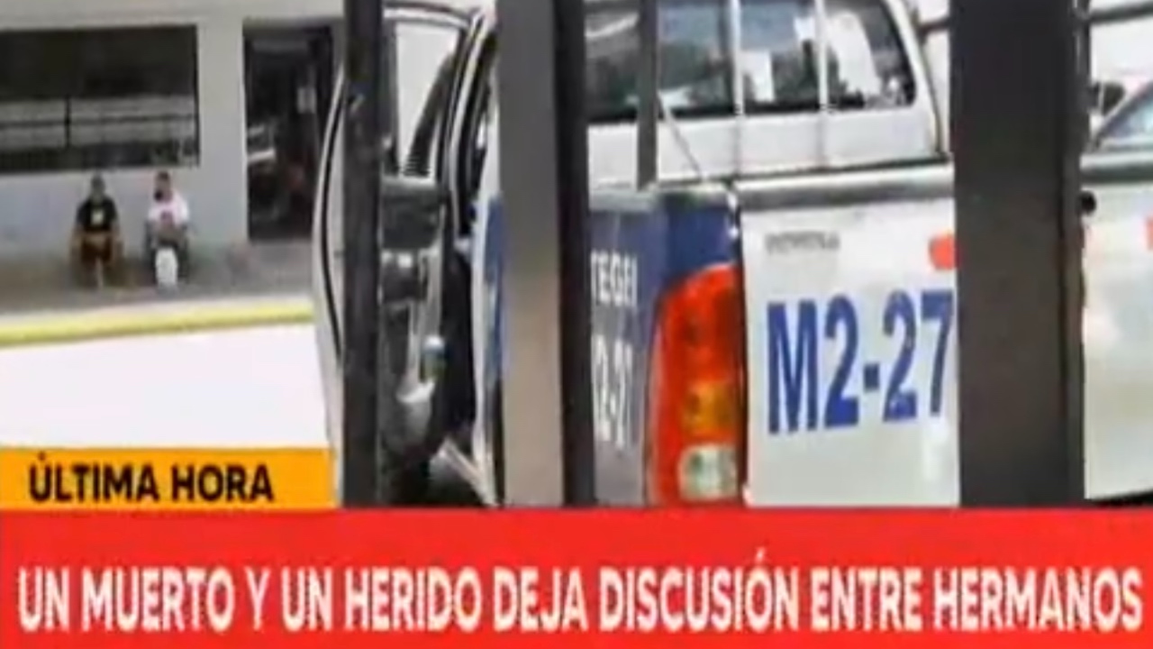 Hondureño fallece a manos de su hermano quien se encuentra gravemente herido tras pelea de tierras