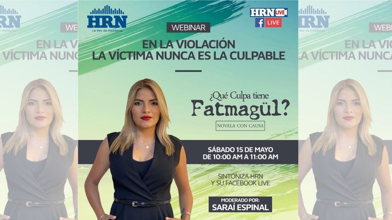 Webinar HRN: En la violación la víctima nunca es la culpable