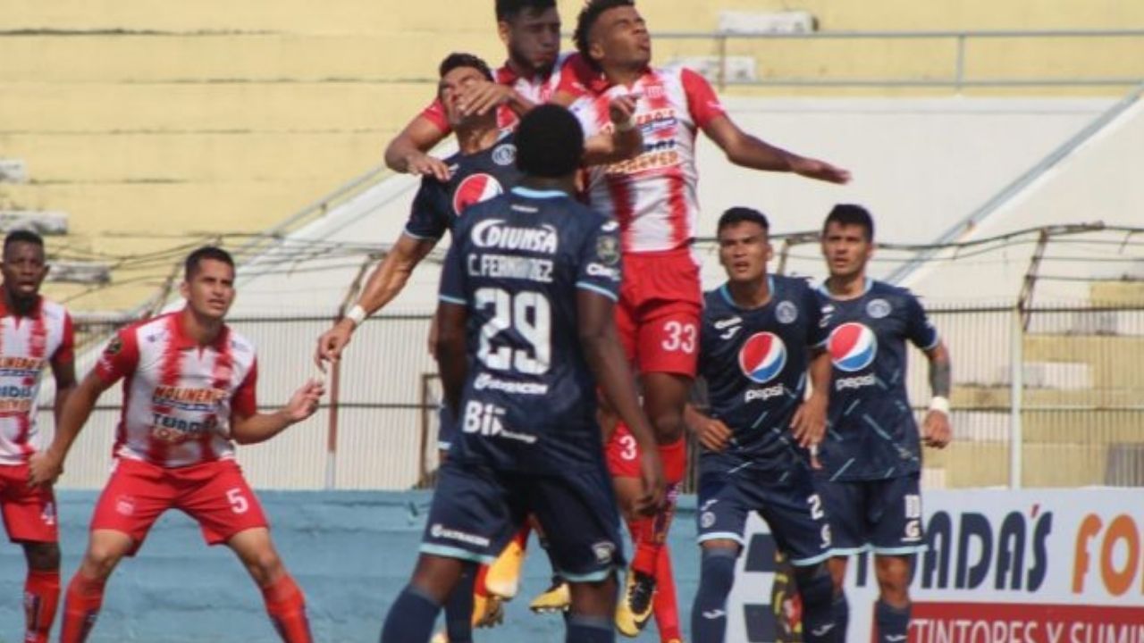 Motagua rescata un empate de 1-1 ante el Vida en La Ceiba y el semifinalista se definirá en la capital