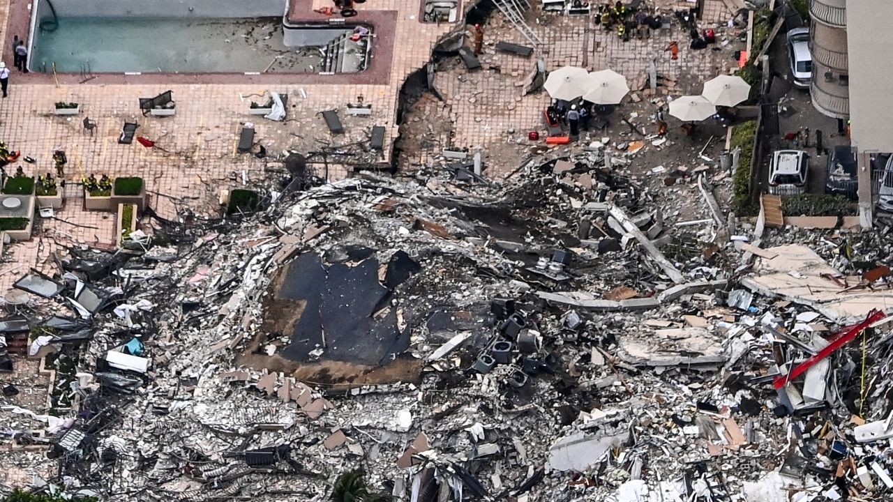 Hay al menos 99 desaparecidos tras derrumbe en Miami