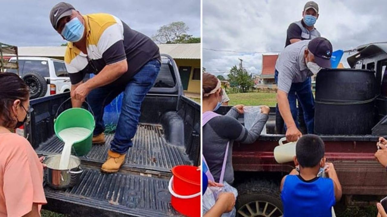 ¿Por qué los productores de leche seguirán regalando el producto en Olancho?