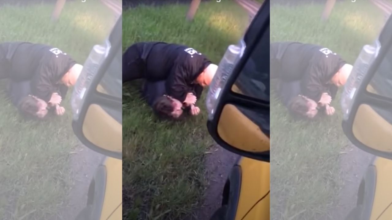 'No puedo respirar, este señor me va a matar', la súplica de un hombre al ser detenido por un policía que uso exceso de fuerza