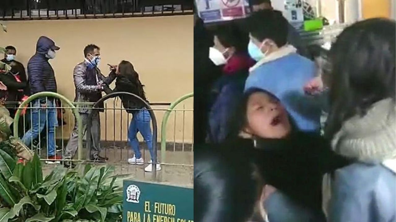 Hijos impiden boda de su padre y lanzan pintura a los presentes en la ceremonia, mira el video