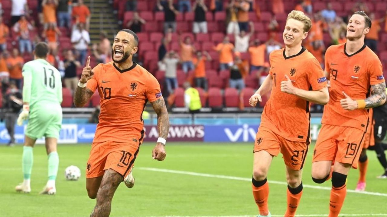 Holanda venció 2-0 a Austria y se metió a los octavos de la Eurocopa 2020