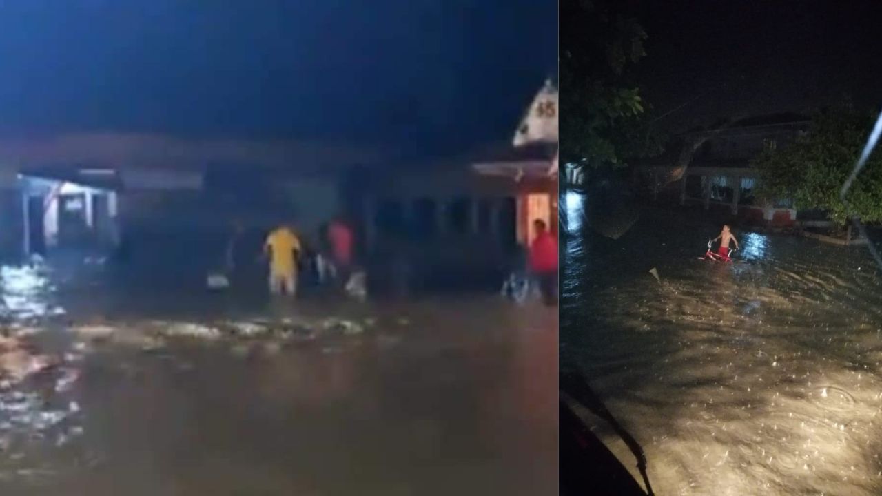 Inundados varios sectores de Honduras producto de las fuertes lluvias; las precipitaciones continuarán