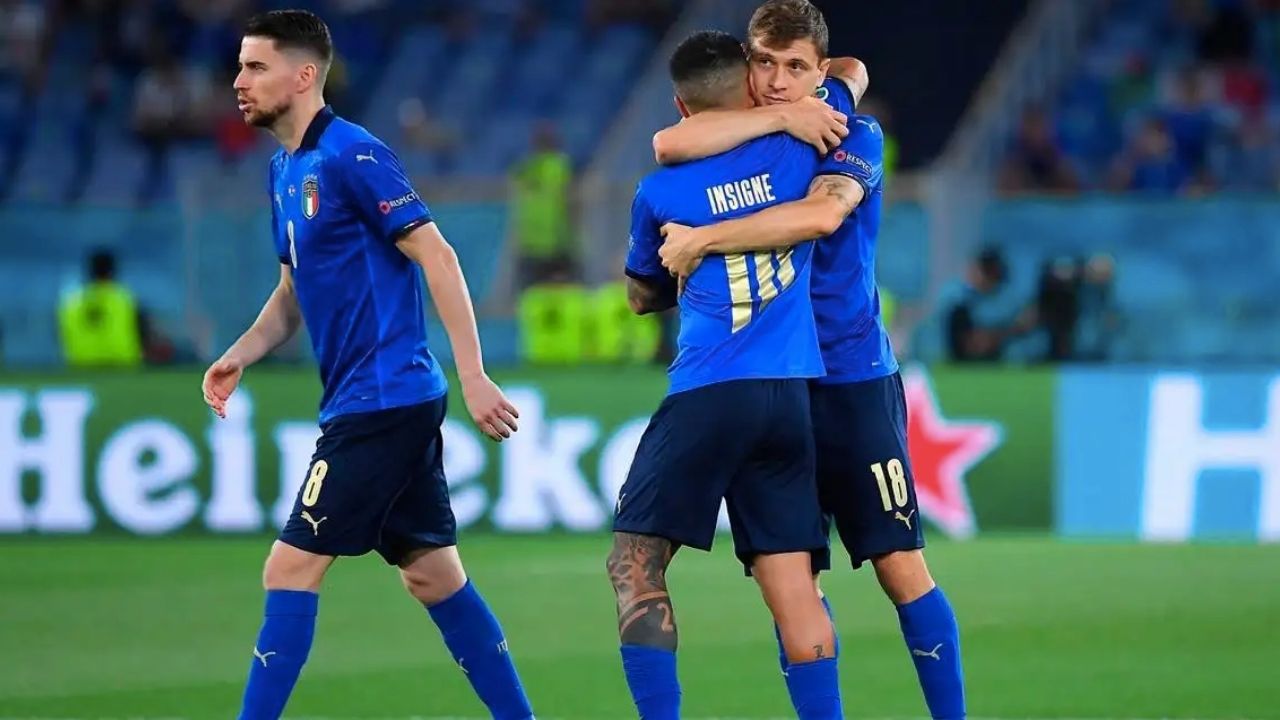 Italia golea 3-0 a Suiza y se encarrila a los octavos de la Eurocopa 2020