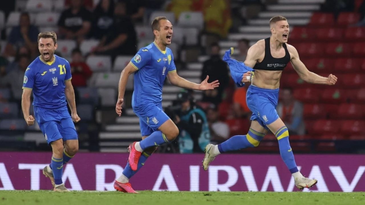 Ucrania hace historia y se citará con Inglaterra en los cuartos de final de la Eurocopa 2020