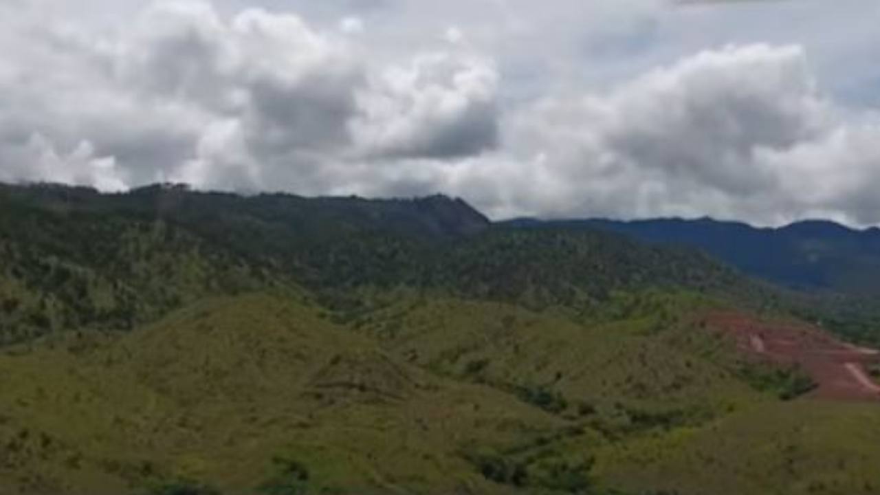 Helicóptero se accidenta en una zona montañosa del centro de Honduras