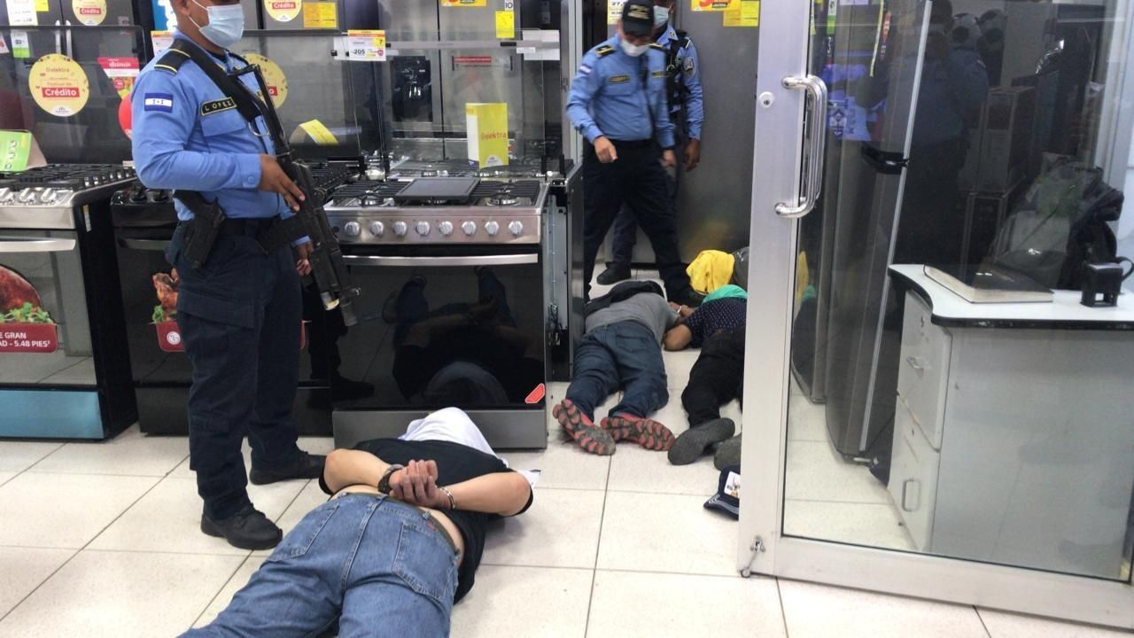 Frustran asalto en una empresa distribuidora de electrodomésticos en El Progreso, Yoro