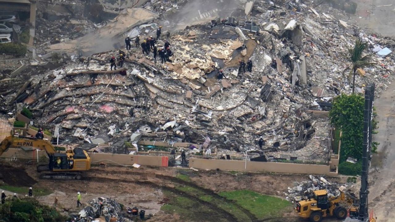 Ya son 96 los cuerpos hallados en los escombros del edificio de Miami