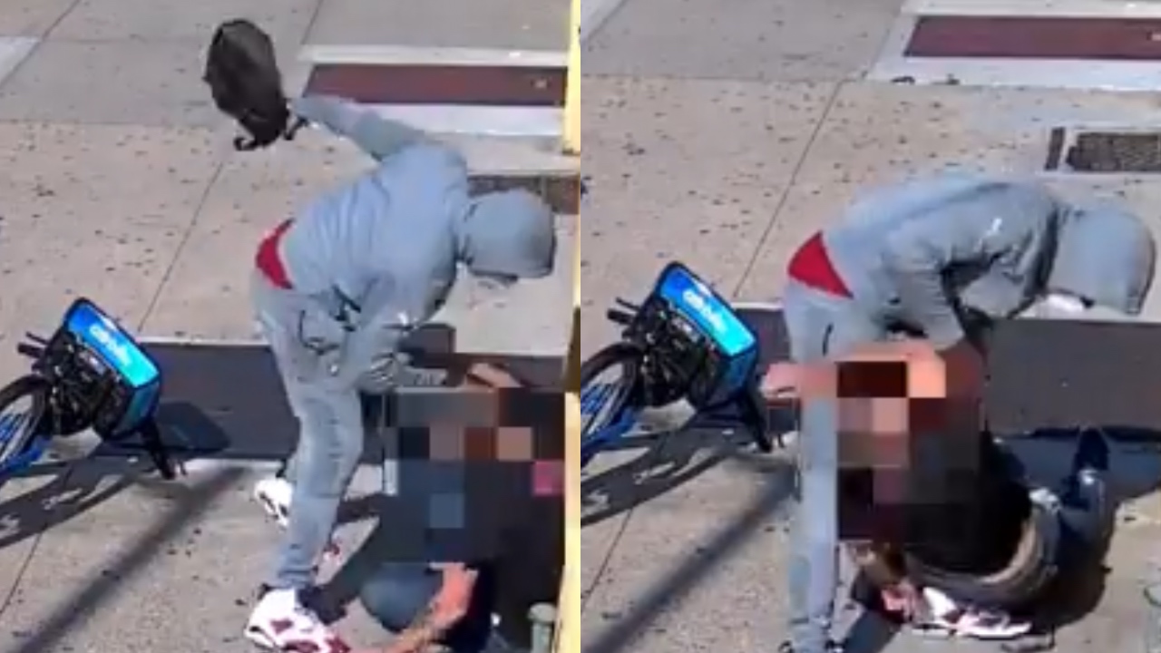 ¡Indignante! Ladrón da salvaje golpiza a un anciano para asaltarlo