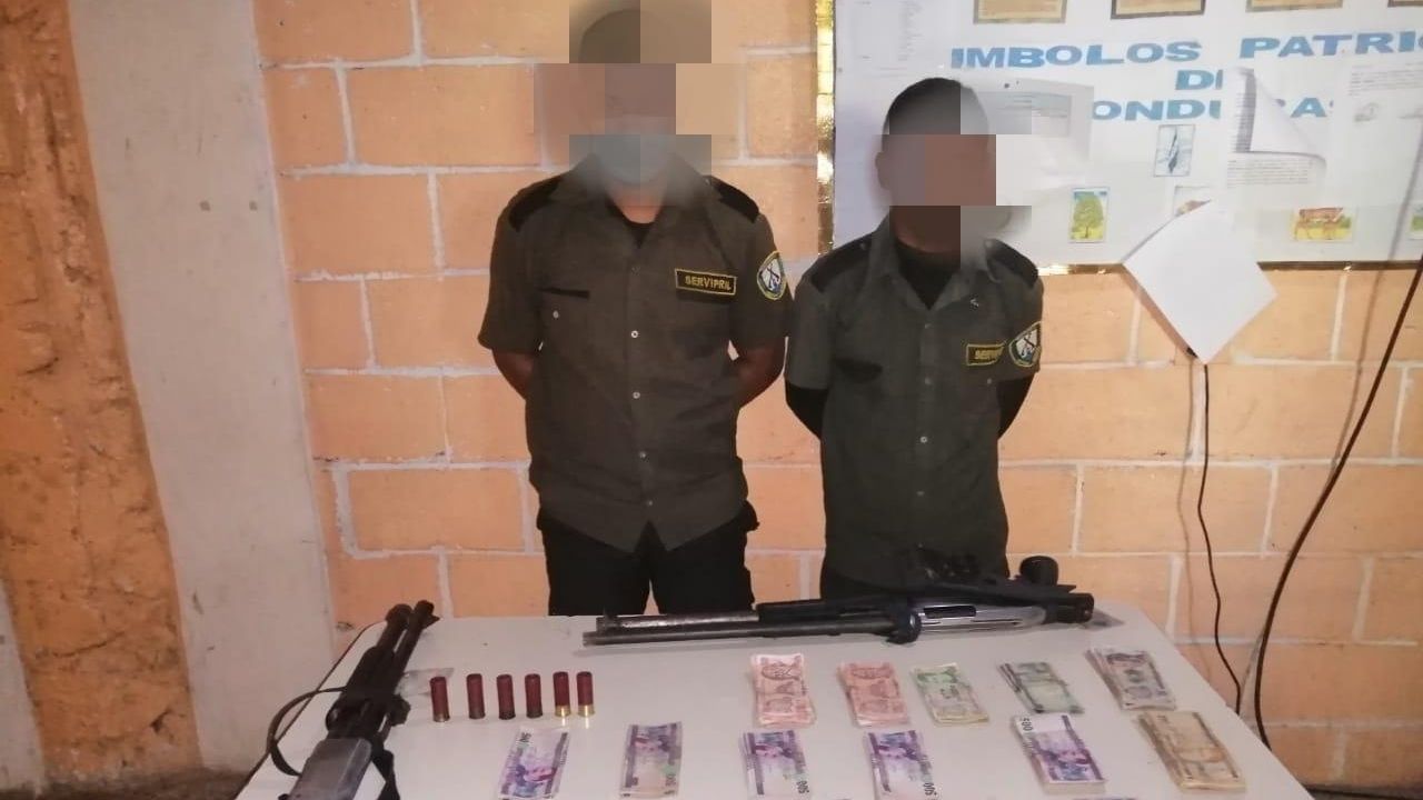 Guardias de seguridad en Honduras asaltan vehículo distribuidor de productos que cuidaban