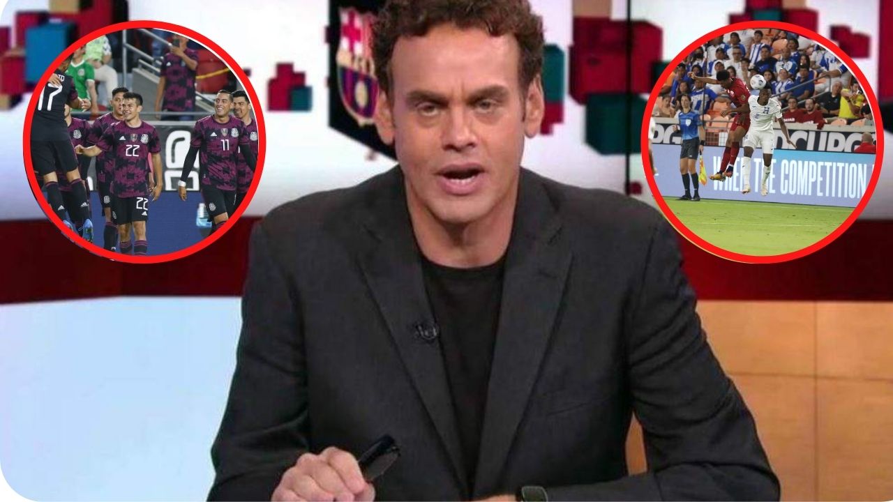 David Faitelson no le ve esperanzas a Honduras de ganarle a México en Copa Oro, mira lo que dijo