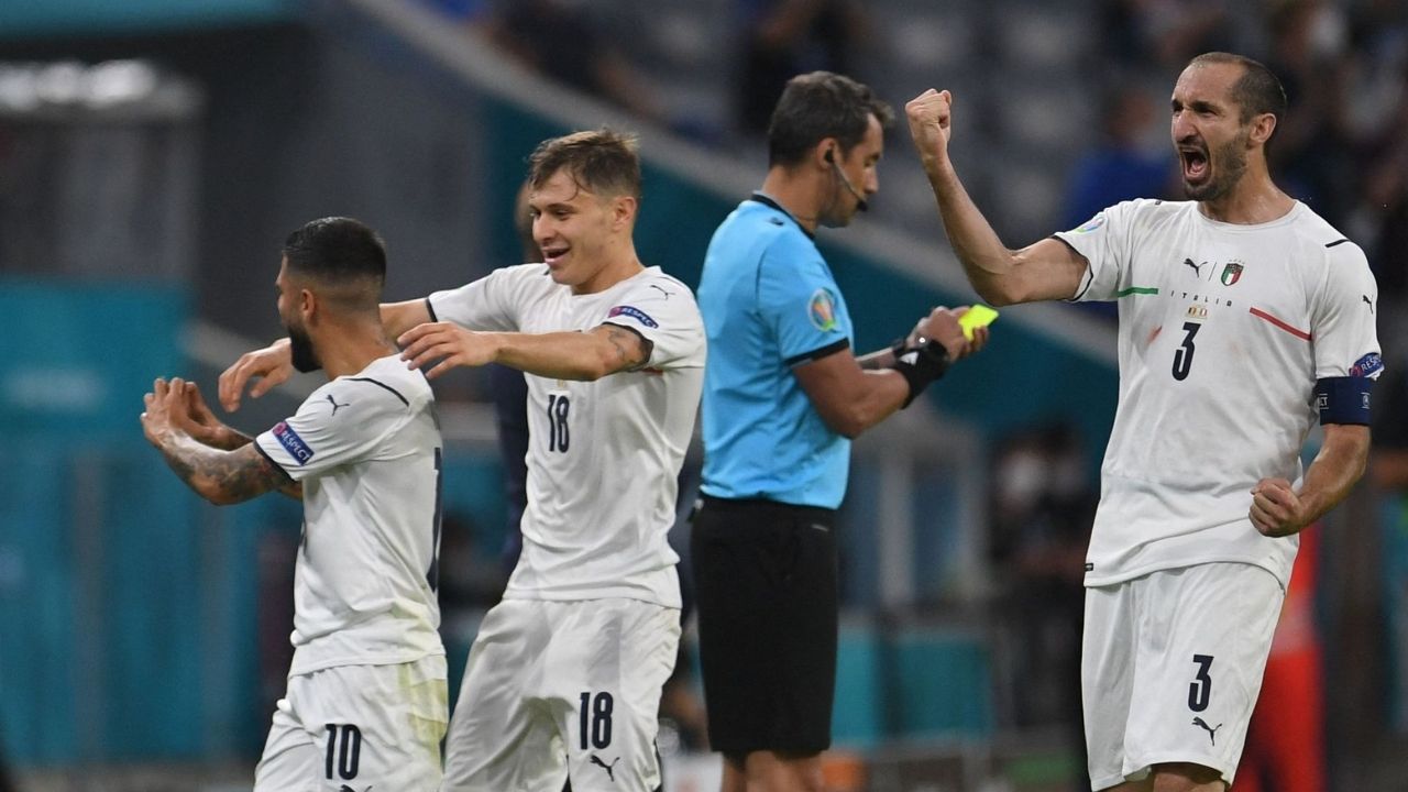 Italia superó a Bélgica y consolidó su candidatura al título de la Eurocopa 2020
