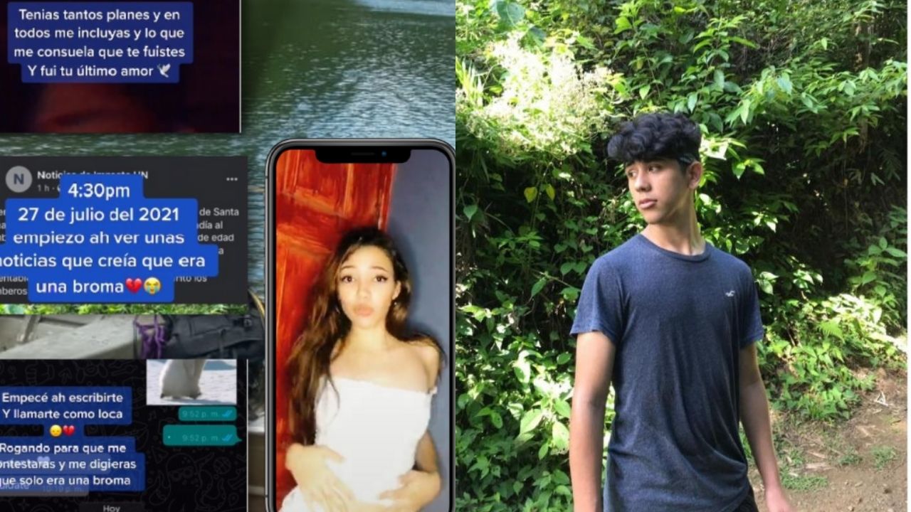 ‘Yo fui tu último amor’ la emotiva despedida de la novia de tiktoker hondureño ahogado cerca del Lago de Yojoa
