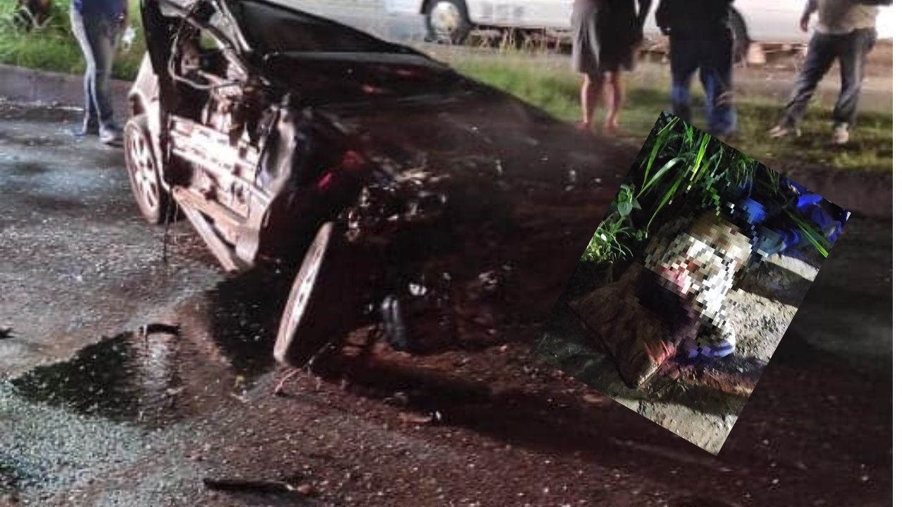 Joven hondureña que conducía a exceso de velocidad muere en aparatoso accidente en Tegucigalpa, Honduras