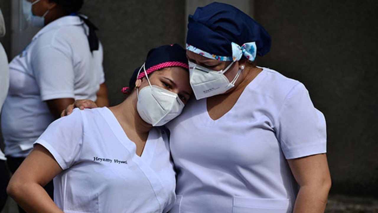 Un 10% de enfermeros en Honduras no han sido vacunados contra el covid
