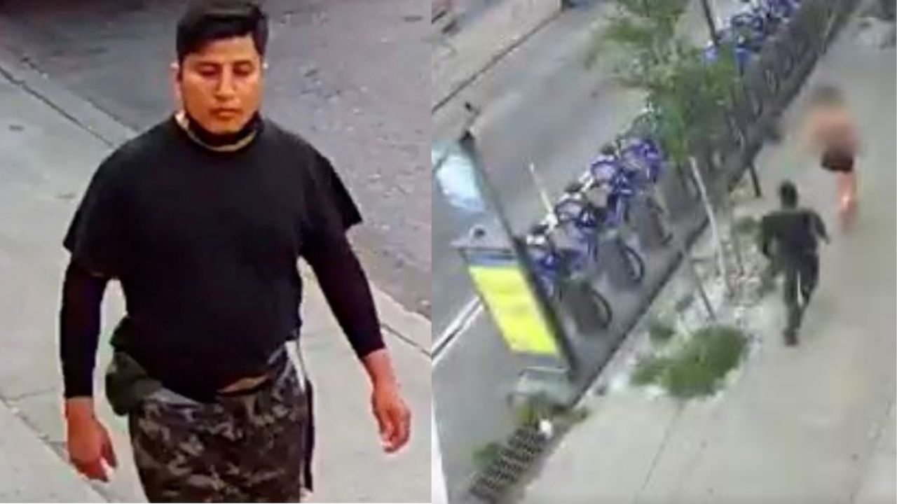 Video graba a hombre cuando sigue a mujer y se le lanza y la agrede sexualmente
