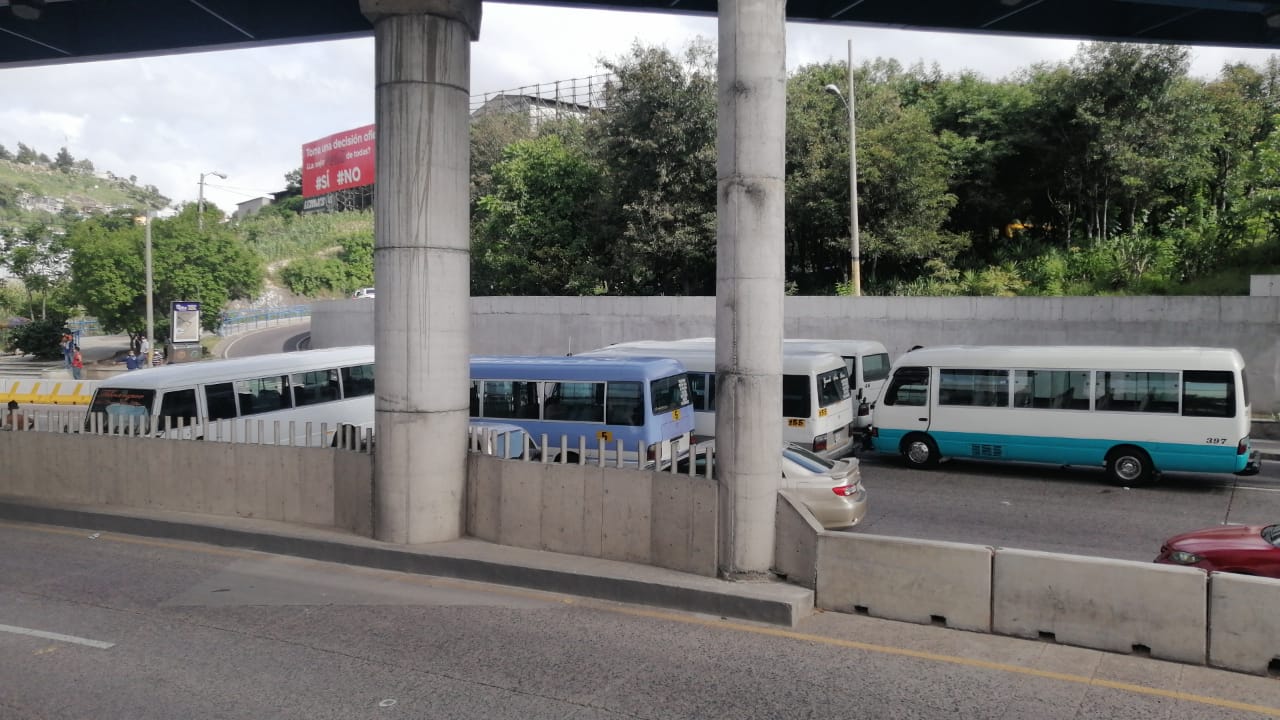 ¡No hay paso! Zonas de Tegucigalpa bloqueadas por la toma de transportistas