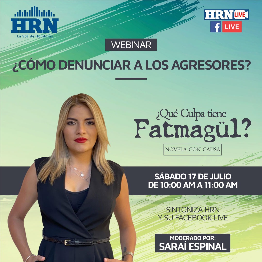 Webinar HRN: ¿Cómo denunciar a los agresores?, un espacio de debate sobre la violencia contra la mujer