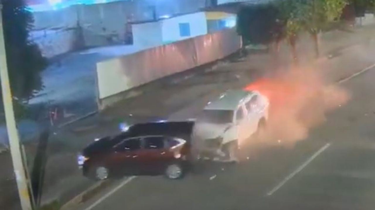 Cámaras del 911 captan brutal accidente vial en el anillo periférico de Tegucigalpa