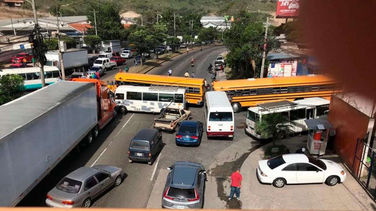 Imagen de Transportistas anuncian paro de labores para el jueves en Honduras