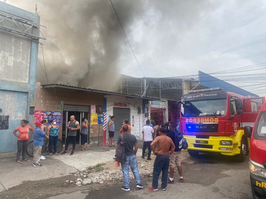 Incendio en San Pedro Sula, Honduras