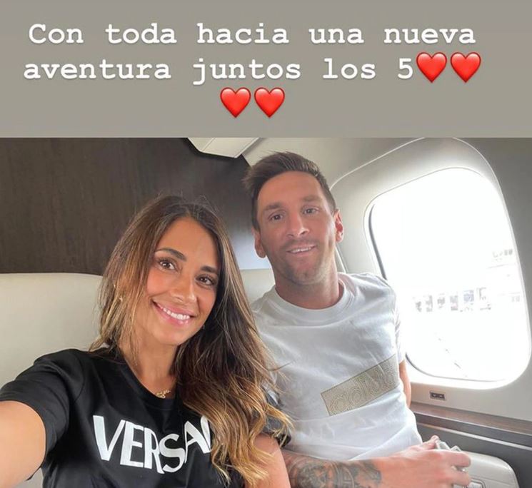 Messi al PSG: Así fue el viaje en avión con su familia; Antonela Roccuzzo dio pistas antes de llegar a París