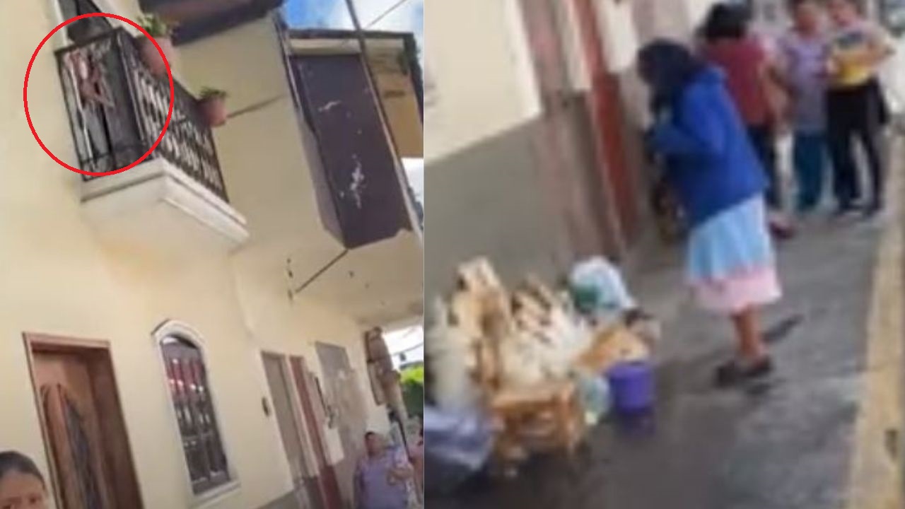 Mujer lanza agua a abuelita que vendía artesanías frente a su vivienda; el acto ha provocado indignación en las redes