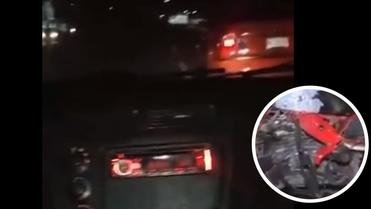 Jóvenes hondureños graban aparatoso accidente vial mientras realizaban ‘carrera clandestina’ en Tegucigalpa