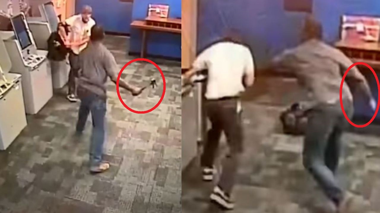 ¡Brutal ataque! Cliente de un banco resulta herido en la cabeza tras un ataque de un hombre con un hacha
