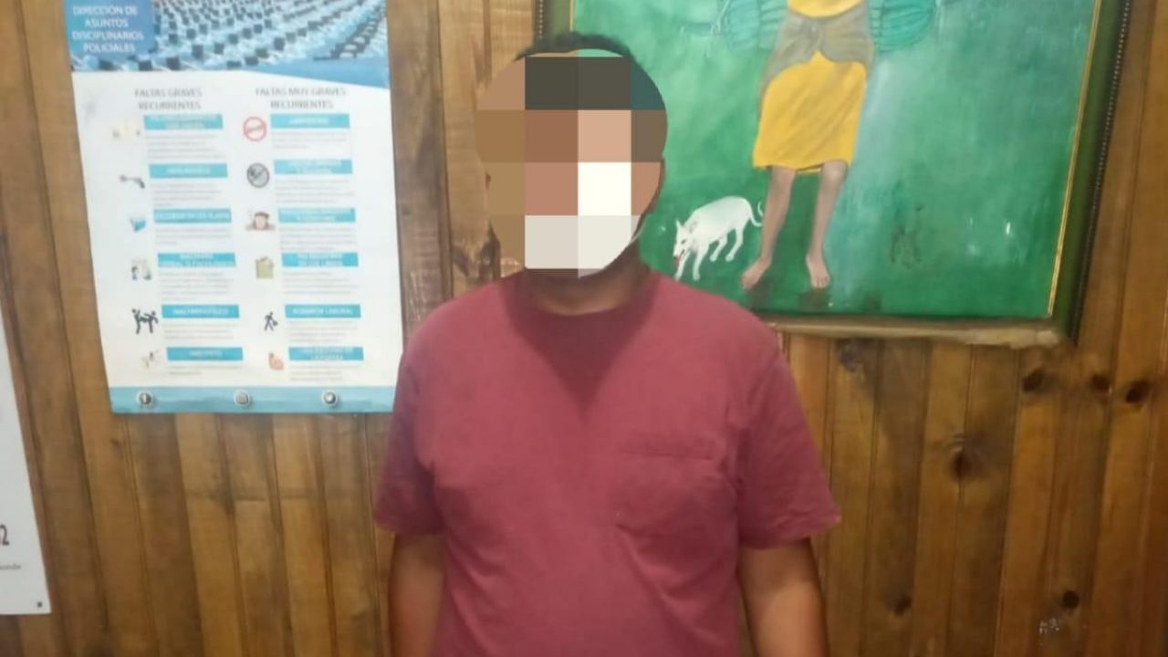Electricista es capturado por el delito de actos de lujuria agravados