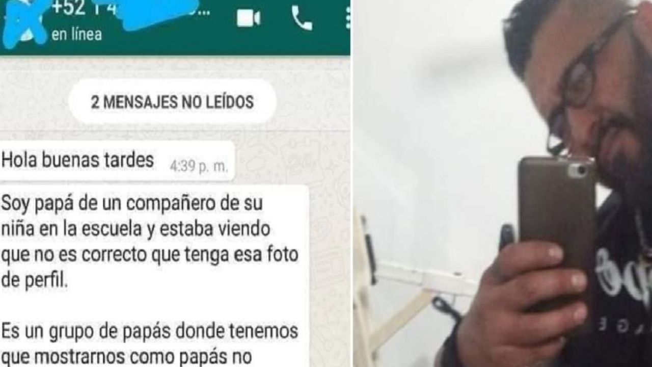 Papá le pide a otro en grupo de WhatsApp que cambie foto de perfil porque es muy 'provocativa'