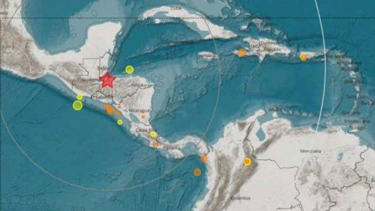 Se registra sismo de 5.5 en San Pedro Sula, Honduras