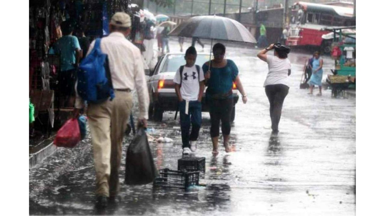 Honduras registrará lluvias con actividad eléctrica el fin de semana en estas zonas