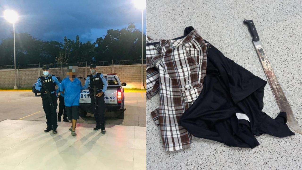 Capturan a mexicano acusado de matar a machetazos a hondureño en Comayagua