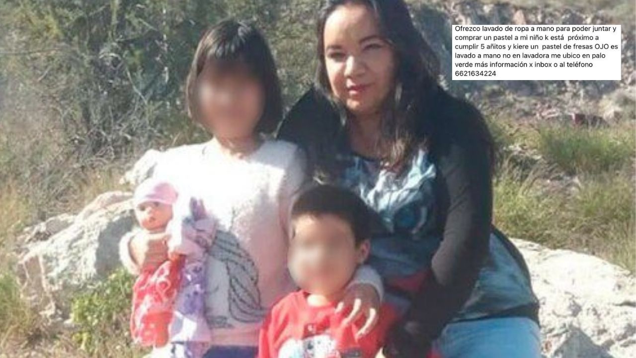 Madre ofrece lavar ropa a mano para comprarle pastel a su hijo y su mensaje es viral en Facebook
