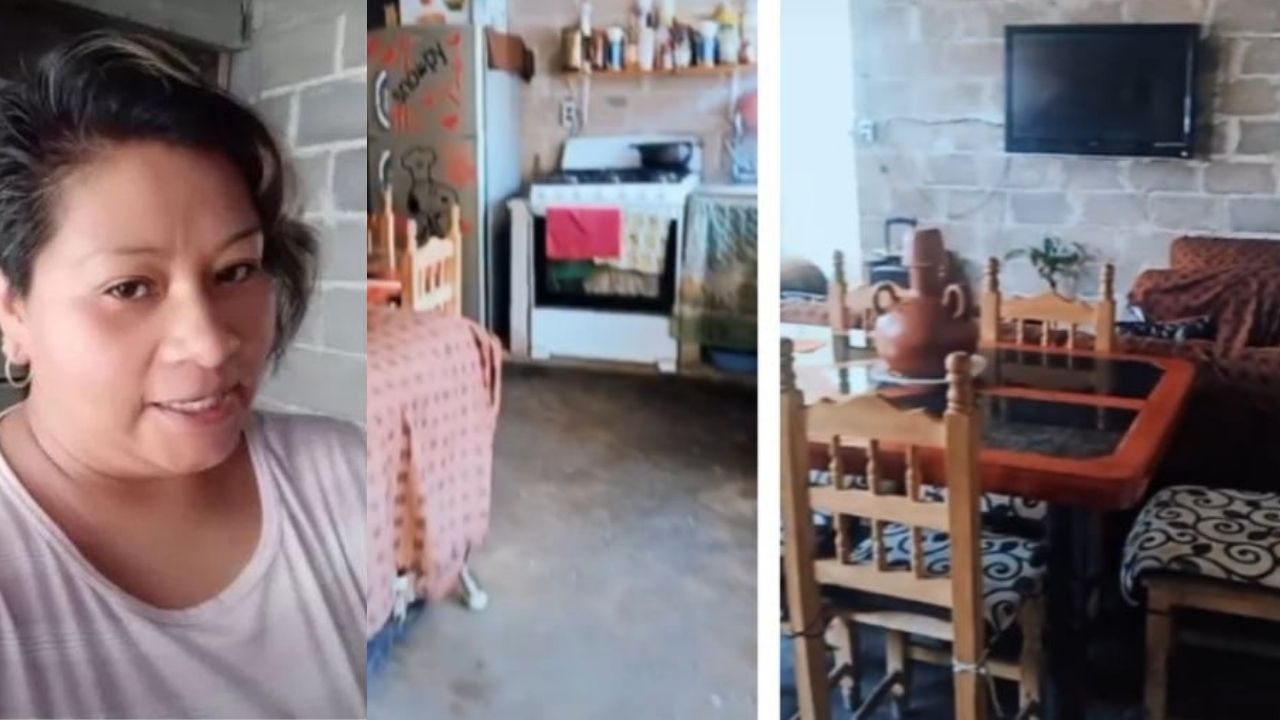 'Es mía y de mi familia’, mujer presume su humilde casa y se vuelve viral