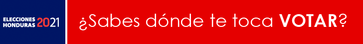 Elecciones Honduras 2021 banner