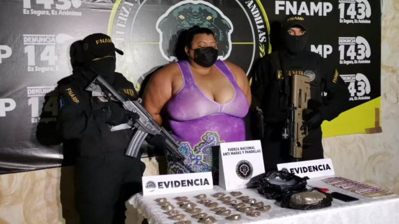 Cae alias 'La gorda', supuesta encargada de coordinar crímenes de la MS-13 en Comayagua