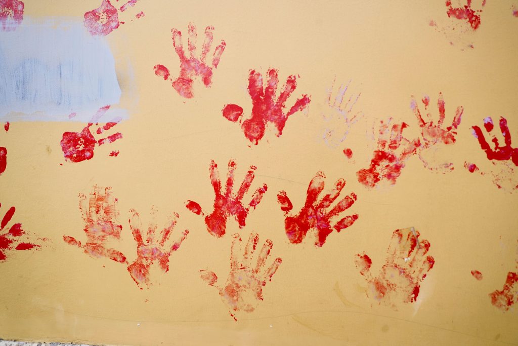 mural contra la violencia