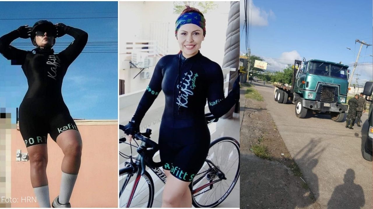Capturan a conductor de camión que atropelló y mató a abogada y ciclista hondureña en Comayagua