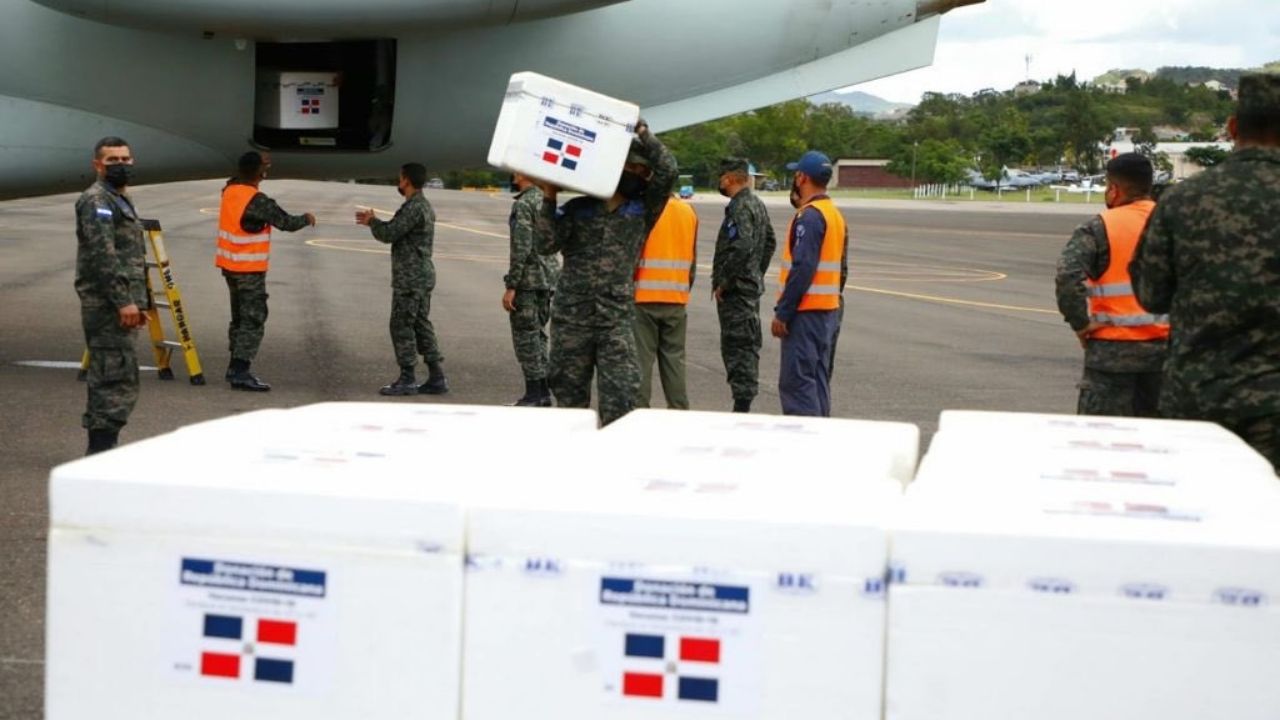Honduras agradece a República Dominicana donación de vacunas anticovid